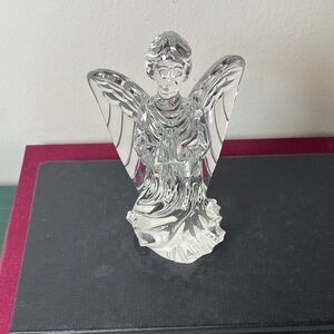 NWT Waterford Crystal Guardian Angel Sculpture Celestial Angel Collection Faith
